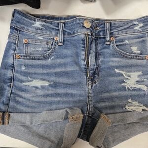American Eagle Outfitters Blue Denim Shorts